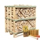 halve pallet ovengedroogd eikenhout actie