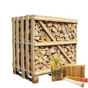 halve kist ovengedroogd essenhout actie