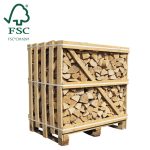 Halve kist ovengedroogd essenhout FSC Halve kist ovengedroogd essenhout FSC