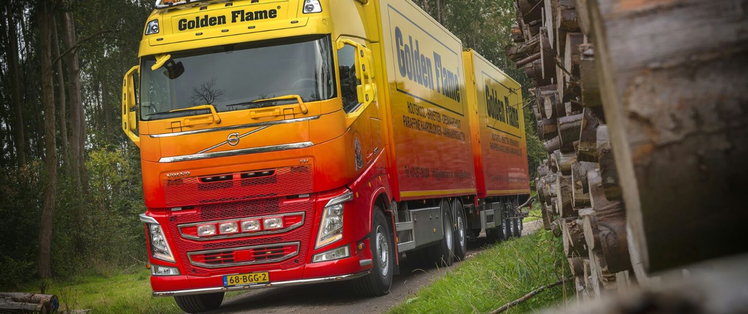 Volvo FH van Haardhout Golden Flame