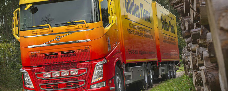 Volvo Truck Haardhout Golden Flame