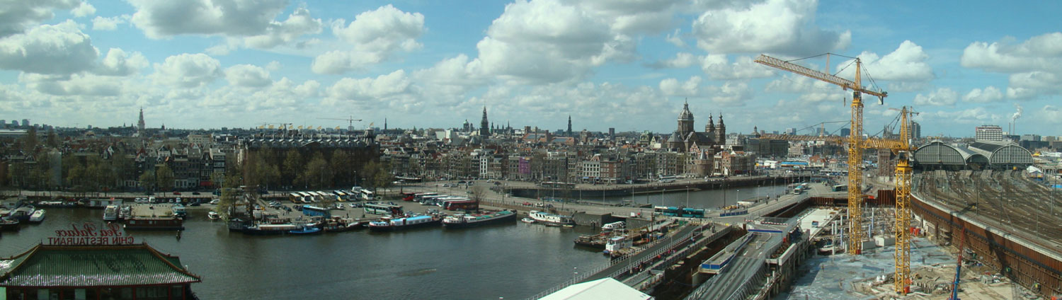 Bezorging haardhout in de binnenstad van Amsterdam