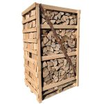 Hele kist ovengedroogd essen grof geklooft