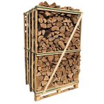 Pallet ovengedroogd eiken grof gekloofd