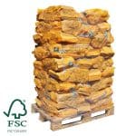 54 netzakken ovengedroogd beukenhout FSC®
