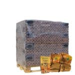 96 bundels houtbriketten of Pini Kay briketten actie 2 aanmaakhout en 1 zakje houtwolkrullen