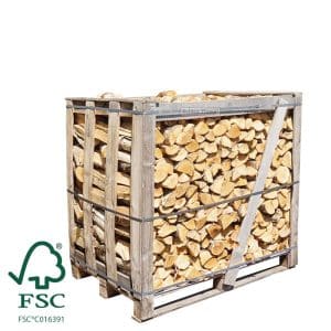 Halve pallet ovengedroogd berken FSC®