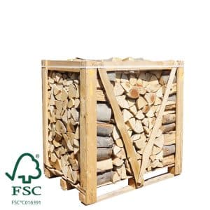 Halve pallet ovengedroogd beukenhout FSC®