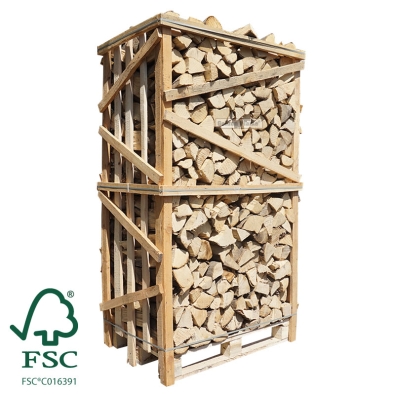 Hele pallet ovengedroogd beukenhout FSC