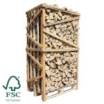 Hele pallet ovengedroogd beukenhout FSC