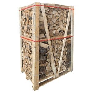 Hele pallet ovengedroogd essenhout 190 cm hoog