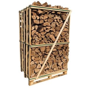 Hele pallet ovengedroogd eikenhout grof